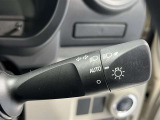 オートライト機能付き。外の暗さに合わせて自動でヘッドライトが点灯します。