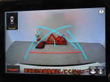 バックガイドモニターを装備しています、車庫入れもラクラクです。