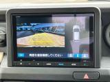 バックカメラ装着済!後退時、画面で後方の視界をサポートします。