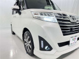 フォグランプ装着車です。暗い夜道の車両前方を明るく照らします