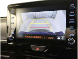 バックカメラが付いているので後方確認が非常にしやすいです。今や運転初心者も熟練者も必須装備!ついていて損はないですね♪