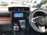 運転中も見やすいメーター。