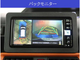 【パノラマモニター】に搭載した4つのカメラにより、車を真上から見ているような映像を表示。運転席から確認しにくい車両周囲の状況を把握できます。