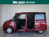 両側スライドドアを採用しています、助手席側は電動式で運転席から開閉できます。(運転席側は手動式です。)