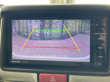 【バックカメラ】駐車時に後方がリアルタイム映像で確認できます。大型商業施設や立体駐車場での駐車時や、夜間のバック時に大活躍!運転スキルに関わらず、今や必須となった装備のひとつです!