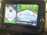 【アラウンドビューモニター】専用のカメラにより、上から見下ろしたような視点で360度クルマの周囲を確認することができます☆死角部分も確認しやすく、狭い場所での切り返しや駐車もスムーズに行えます。