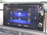 ナビゲーションは純正10インチメモリーナビ(VXU-217DYi)を装着しております。AM、FM、CD、DVD再生、Bluetooth、音楽録音再生、フルセグTVがご使用いただけます。