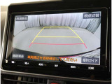 バックガイドモニターで、後方を確認しながら安心して駐車することができます。運転初心者も熟練者も必須の機能ですよ!