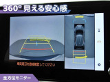 フロントモニター・サイドモニター・バックモニターを使用し、車を上から見たような映像で駐車が出来ます!