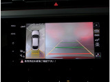 バックカメラ映像障害物センサー、アラウンドビューモニター「Area view」搭載