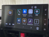 〈ディスプレイオーディオ〉 スマホとクルマをつなぐことで音楽アプリやナビアプリがお車の画面上で操作可能