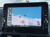 ナビゲーションは日産純正ナビ★9インチサイズです★大きくて見やすい!!MM319D-Lの型番タイプ★
