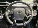 【ステアリングスイッチ】運転中、前方から目線をそらすことなく、オーディオ等の操作が可能な便利機能!安心&快適なドライブを演出してくれます♪