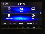 フルセグテレビ搭載。DVD・CD再生にも対応しています。