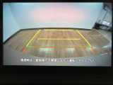 バックカメラを装備!運転席から見えにくい部分をナビの画面に映して、安全に操作が出来ます♪