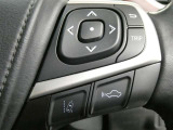 ステアリングには、メーター内インフォーメーションディスプレイの操作が、運転中でも目線をそらさずできます。