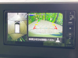 【アラウンドビューモニター】専用のカメラにより、上から見下ろしたような視点で360度クルマの周囲を確認することができます☆死角部分も確認しやすく、狭い場所での切り返しや駐車もスムーズに行えます。