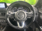 【ステアリングスイッチ】運転中、前方から目線をそらすことなく、オーディオ等の操作が可能な便利機能!安心&快適なドライブを演出してくれます♪