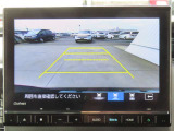【バックカメラ装備済み】駐車の際の心強い味方!ガイドを見て確認しながら駐車できるので安全です。