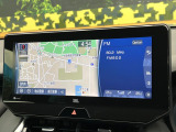 【12.3インチワイドナビ】高級感とインパクトのある大型ワイドナビを装備。各種オーディオ操作はもちろん、横長ワイド画面でのマップ2分割表示など、利便性も高いナビです♪