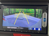 【バックカメラ】駐車時に後方がリアルタイム映像で確認できます。大型商業施設や立体駐車場での駐車時や、夜間のバック時に大活躍!運転スキルに関わらず、今や必須となった装備のひとつです!