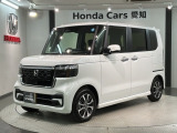 全国納車可 第三者機関証明書付 H SENSING 新車保証 試乗車 ワンオ-ナ- ナビLXU-242NBi TV Rカメラ CD録音 BTオ-ディオ装備のN-BOXカスタム ベースグレード入庫!