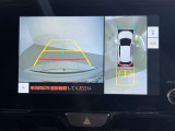 車庫入れも安心のバックモニター。全方位モニター付き。