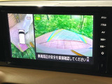 【アラウンドビューモニター】専用のカメラにより、上から見下ろしたような視点で360度クルマの周囲を確認することができます☆死角部分も確認しやすく、狭い場所での切り返しや駐車もスムーズに行えます。