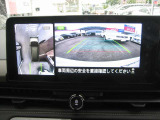 上から見下ろすようにピッタリ駐車、アラウンドビュ-モニタ-!