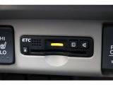 もちろんETC付きでビルトインタイプを装備!見た目もスマート♪高速道路の料金所も楽々通過♪