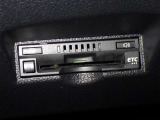 ETC車載器付きです。高速道路の料金所もスムーズに通過できます。