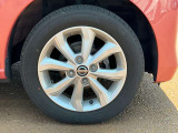155/65R14インチ純正アルミホイールです。