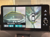 全方位モニターがついています! 車の周囲を360&deg;安全確認できるので、普段の駐車はもちろんの事、縦列駐車や幅寄せの際にも活躍してくれますよ。