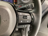 クルーズコントロールを装備しています。高速道路などで一定の速度で走ってくれるので運転が楽ですよ!速度を設定できますので、スピードの出しすぎにも注意できます。