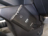ETC車載器付きです。高速道路の料金所もスムーズに通過できます。
