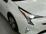 LEDヘッドライトです。デザイン性がよくとても明るいので、夜間の走行や悪天候でも安心です。しかも長寿命!