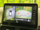 【アラウンドビューモニター】専用のカメラにより、上から見下ろしたような視点で360度クルマの周囲を確認することができます☆死角部分も確認しやすく、狭い場所での切り返しや駐車もスムーズに行えます。
