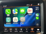 ●Apple Car Play:スマホとの有線接続で、ナビ・オーディオ再生などスマホのアプリ機能が画面でも使える便利機能です!