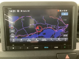 ナビ搭載車です!ナビがあれば初めての道でも安心して運転でき、よりドライブも楽しめますね♪