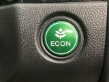 ★ECONスイッチ★ エコドライブを加速しよう!スイッチをONにすると、運転の仕方によるロスを抑え込み燃費をよくするようクルマが頑張ります(*^ー^*)燃費向上にチャレンジ♪