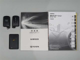 スペアキー・取扱い説明書も有ります。