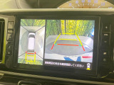 【パノラマモニター】専用のカメラにより、上から見下ろしたような視点で360度クルマの周囲を確認することができます☆死角部分も確認しやすく、狭い場所での切り返しや駐車もスムーズに行えます。