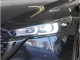 【LEDヘッドライト】省電力で長寿命の明るく運転しやすいLEDヘッドランプです。明るく照らすので暗い夜道からお客様を守ってくれます。お近くの広島マツダまでお越しください。