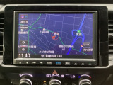 ワイド画面のナビゲーションはフルセグTV、インターナビ対応のGathers純正メモリーナビを搭載しています。Bluetoothオーディオ機能がありますので、スマートフォンなどの音楽も再生できます。