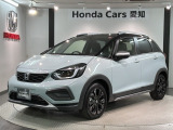 評価5 試乗車 2ト-ン 新車保証 9インチ純正ナビ フルセグTV Rカメラ Bluetooth ETC2.0 LEDライト VSA クルコン アルミ スマ-トキ- スペアキー装備のフィット e:HEVクロスター入庫!