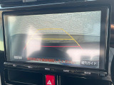 【バックカメラ】駐車時に後方がリアルタイム映像で確認できます。大型商業施設や立体駐車場での駐車時や、夜間のバック時に大活躍!運転スキルに関わらず、今や必須となった装備のひとつです!