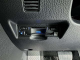 ETC車載器付きです。高速道路の料金所もスムーズに通過できます。