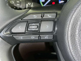 ステアリングスイッチ装備!運転しながら手元でオーディオの操作などができます。