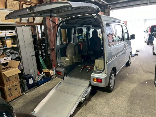 ハイゼットカーゴ スローパー車いす移動車