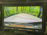【バックカメラ】駐車時に後方がリアルタイム映像で確認できます。大型商業施設や立体駐車場での駐車時や、夜間のバック時に大活躍!運転スキルに関わらず、今や必須となった装備のひとつです!